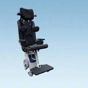 The Universal Seating System accessory on a S-Max stairclimber